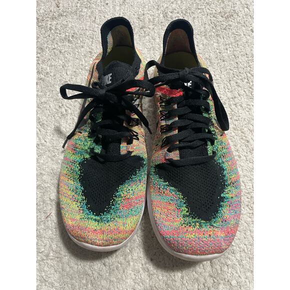 Nike Free RN Flyknit Blue Lagoon Sneakers Men\'s EU 39 Youth 6.5 Running Shoes main image 11